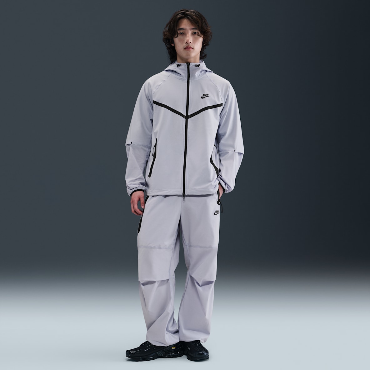 Nike ブラック XL ボトムス ジッパーポケット付き テック Nike ブラック XL ボトムス ジッパーポケット付き テック Nike